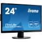 Preview: 24''/61cm (1920x1080) iiyama 24W LCD Full HD 1ms HDMI Speaker FullHD Black