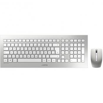 Cherry DW 8000 RF Wireless Silber - white Tastatur
