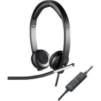 Logitech H650e Stereo Headset On Ear