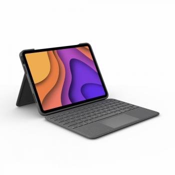 Logitech Slim Folio Bluetooth Tastatur und Schutzhülle gray - für für Apple 10.9" iPad Air (4. Generation) Logitech