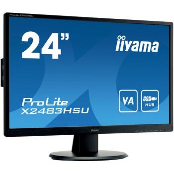24''/61cm (1920x1080) iiyama 24W LCD Full HD 1ms HDMI Speaker FullHD Black