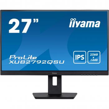 68,5cm/27'' (2560x1440) iiyama XUB2792QSU 5ms HDMI VGA IPS 2K Ultra