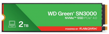 M.2 2TB WD Green SN3000 NVMe PCIe 4.0 x 4