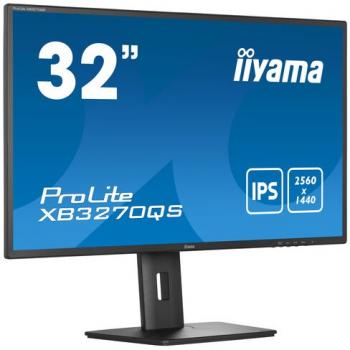 80cm/31,5'' (2560x1440) Iiyama ProLite XB3270QS 16:9 4ms IPS DisplayPort HDMI DVI VESA Speaker WQHD Black