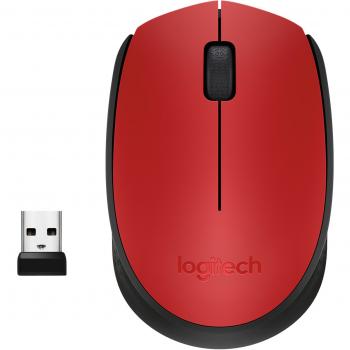 Logitech M171 Wireless red