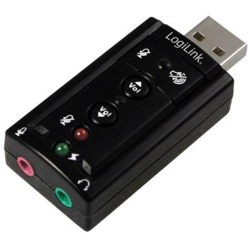 Soundkarte USB 2.0 LogiLink Audioadapter 7.1 Effect