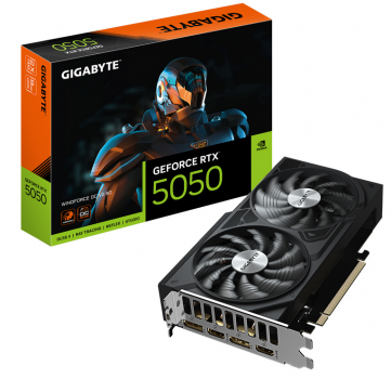 Gigabyte RTX5050 WINDFORCE OC V2 8G 8GB GDDR6 HDMI 3xDP