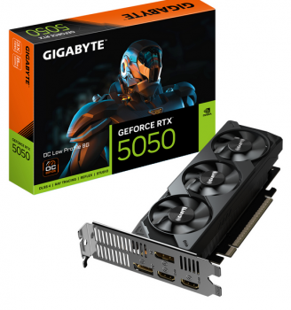 Gigabyte RTX5050 OC LOW PROFILE 8G 8GB GDDR6 HDMI 2xDP