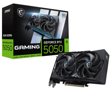 MSI RTX5050 8G Gaming OC 8GB GDDR6 HDMI 3xDP