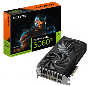 Gigabyte RTX5060 TI Windforce OC 8GB GDDR7 HDMI 3xDP