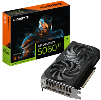 Gigabyte RTX5060 TI Windforce Max OC 8GB GDDR7 HDMI 3xDP