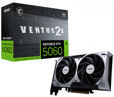 MSI RTX5060 VENTUS 2X OC 8GB GDDR7 HDMI 3xDP