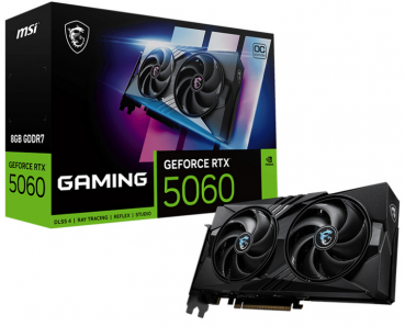 MSI RTX5060 Gaming OC 8GB GDDR7 HDMI 3xDP