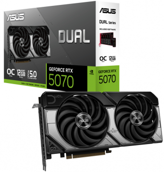 ASUS DUAL-RTX5070-O12G-GAMING 12GB GDDR7 HDMI DP