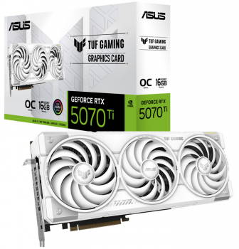ASUS TUF-RTX5070TI-O16G-WHITE 16GB GDDR7 HDMI DP
