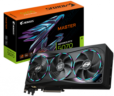 Gigabyte RTX5070 AORUS Master 12GB GDDR7 HDMI 3xDP
