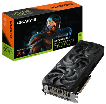 Gigabyte RTX5070 TI Windforce OC 16GB GDDR7 HDMI 3xDP