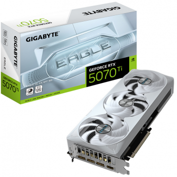 Gigabyte RTX5070 TI EAGLE OC ICE 16GB GDDR7 HDMI 3xDP