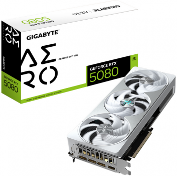 Gigabyte RTX5080 AERO OC 16GB GDDR7 HDMI 3xDP