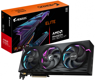 Gigabyte Radeon RX9070 XT Elite 16GB GDDR6 2xHDMI 2xDP