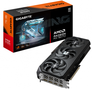 Gigabyte Radeon RX9070 Gaming OC 16GB GDDR6 2xHDMI 2xDP