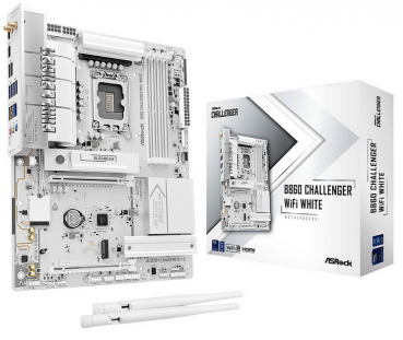 ASRock B860 Challenger WiFi White