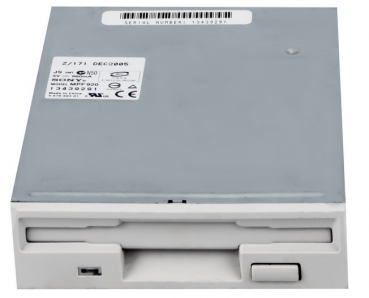 Diskettenlaufwerk / Floppy Drive FDD Samsung 1.44MB intern Weiss