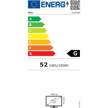 Preview: 170,95 / 42,51'' (3840x2160) Dell U4323QE 16:9 5ms 60Hz IPS 2xHDMI 2xDP USB-C VESA 4K Speaker