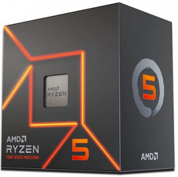 AMD Ryzen 5 9600 5.2GHz AM5 6C/12T 65W 38MB Processor with Wraith Stealth Cooler Box