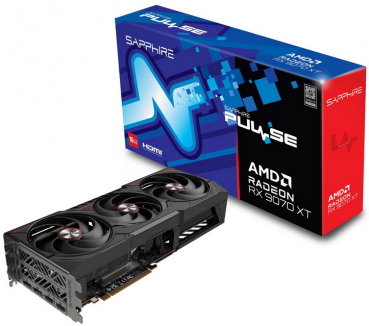 Sapphire Radeon RX9070XT Pulse Gaming 16GB GDDR6 2xHDMI 2xDP