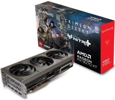 Sapphire Radeon RX9070XT Nitro+ Crimson 16GB GDDR6 2xHDMI