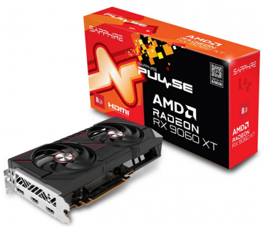 Sapphire Radeon RX9060XT Pulse Gaming OC 8GBGDDR6 2xHDMI DP