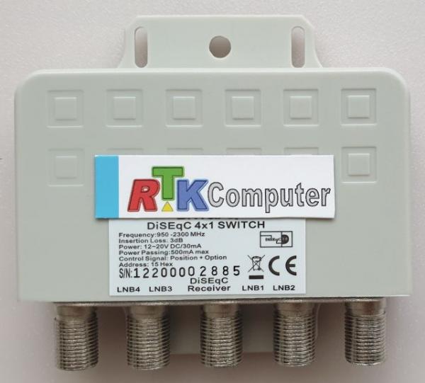 Markenqualität DiSEqC Schalter 4/1