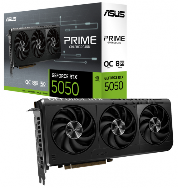 ASUS PRIME-RTX5050-O8G 8GB GDDR6 HDMI DP