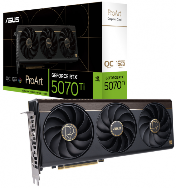 ASUS PROART RTX5070TI-O16G 16GB GDDR7 HDMI DP