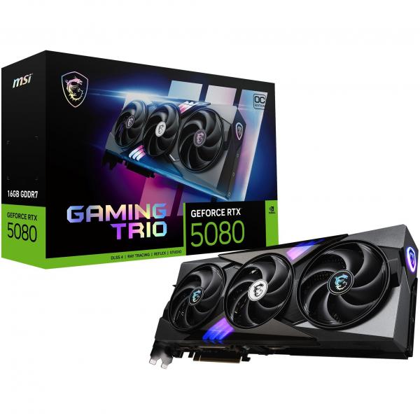 MSI RTX 5080 16GB Gaming Trio OC GDDR7