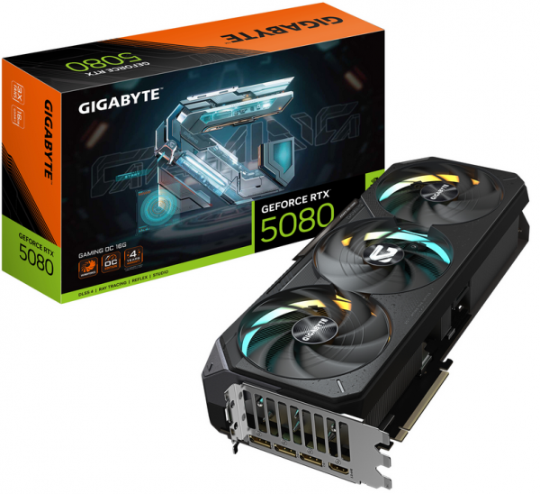 Gigabyte RTX5080 Gaming OC 16GB GDDR7 HDMI 3xDP