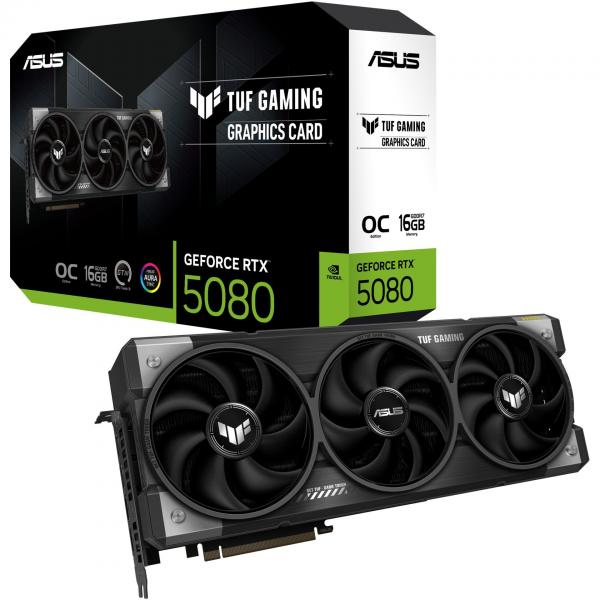ASUS RTX 5080 16GB TUF Gaming OC GDDR7