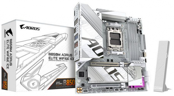 Gigabyte B850M A ELT WF6E ICE
