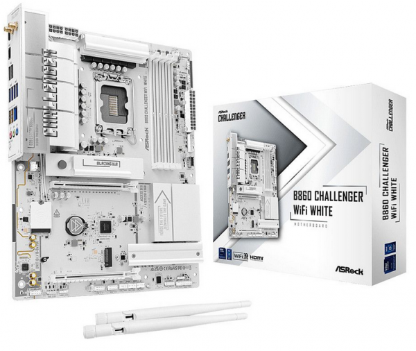 ASRock B860 Challenger WiFi White