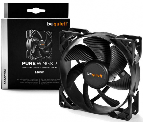 be quiet! Lüfter 92x92x25 Pure Wings 2