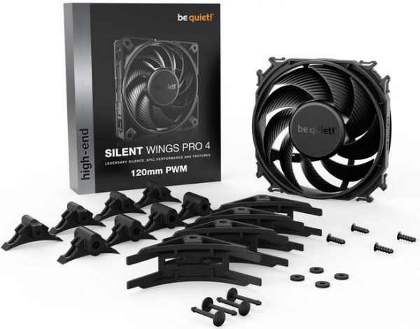 be quiet! Lüfter 120x120x25 SilentWings Pro 4