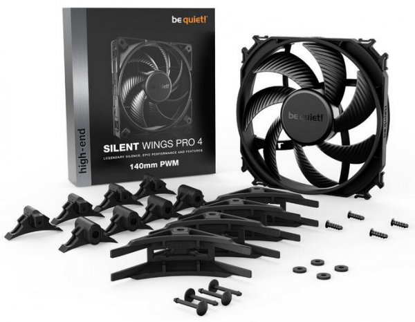 be quiet! Lüfter 140x140x25 SilentWings Pro 4