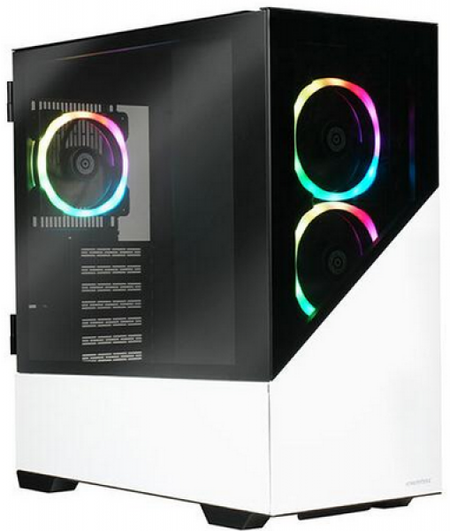 Enermax PC Case K8 RGB Tempered Glass WHITE