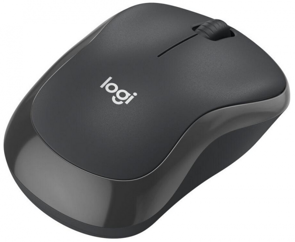 Logitech Wireless Mouse M240 silent graphite for business