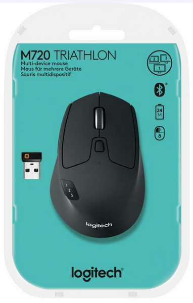 Logitech Wireless Mouse M720 black