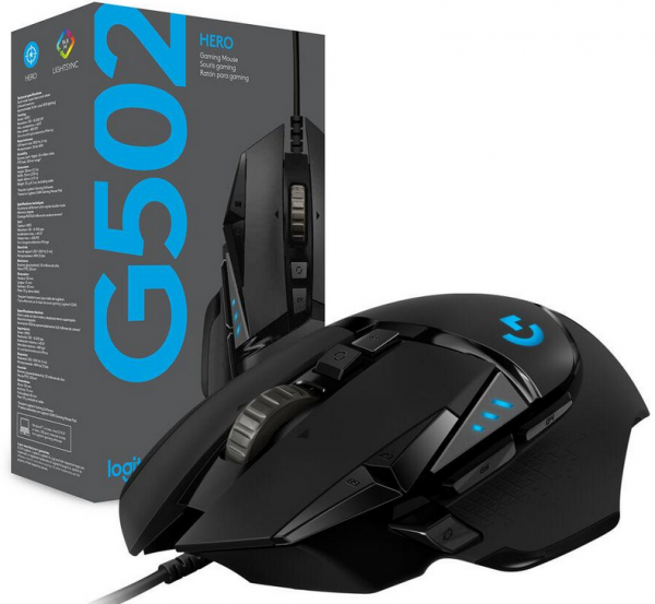 Logitech Gaming Maus G502 HERO USB