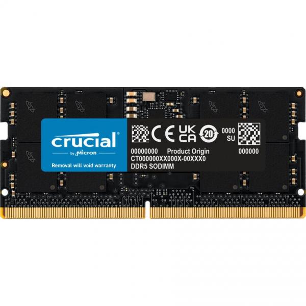 SO DDR5 32GB PC 4800 CL40 Crucial Value 1,1V