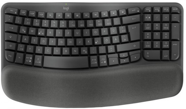 Logitech Wireless Keyboard Wave Keys for Business graphite