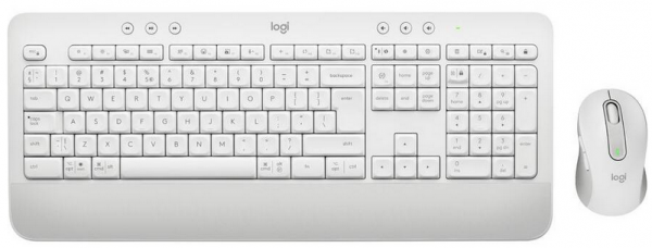 Logitech Wireless Keyboard+Mouse MK650 white